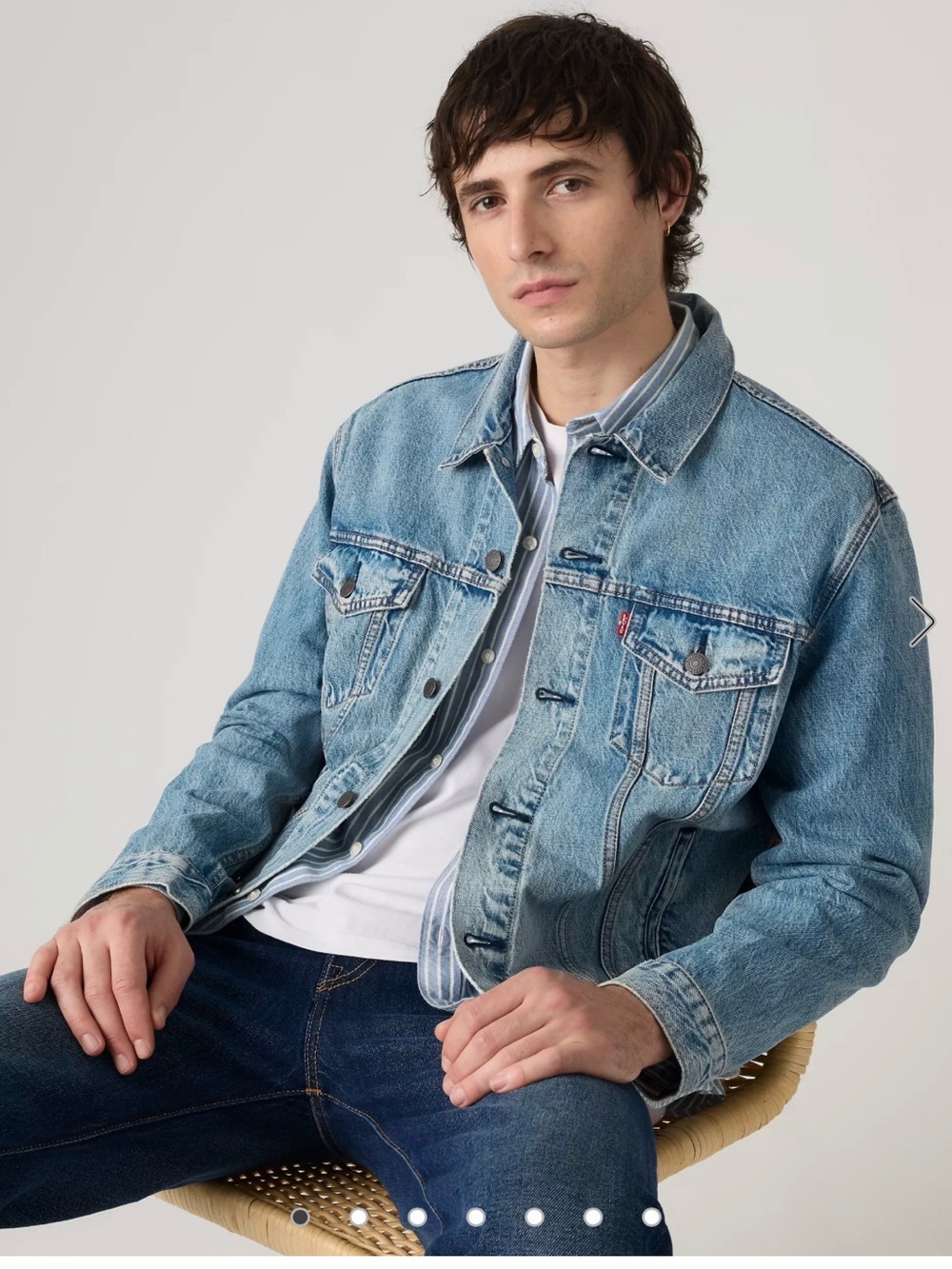 Levi’s trucker denim jacket